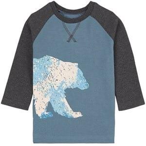 Hatley Winter Bear Graphic T-Shirt Blue 4 Years
