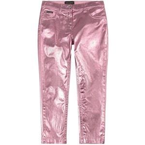 Dolce & Gabbana Metallic Pants Pink 12 years