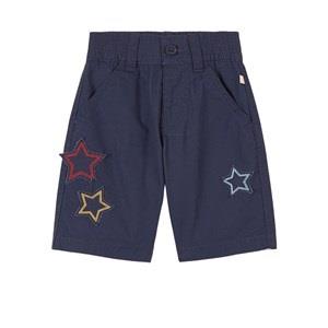 Frugi Organic  Stars Shorts Navy 18-24 months