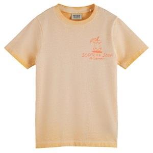Scotch & Soda Graphic T-shirt Peach 6 Years