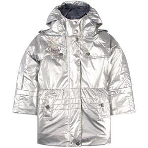 Poivre Blanc 3-In-1 Metallic Trenchcoat Gray 4 years
