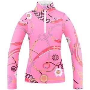 Poivre Blanc Printed Baselayer Top Pink 16 Years