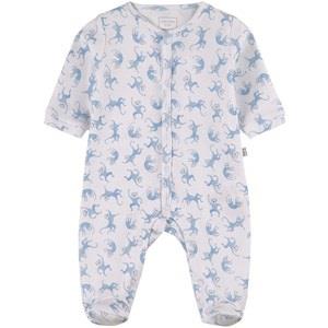 Carrément Beau Monkey Footed Baby Body White 1 Month