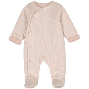 Absorba Striped Footed Pajama Powdery Pink 0 Month