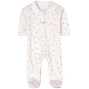 Absorba Sun Footed Baby Body White