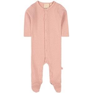 Mini Sibling Footed Baby Body Soft Pink 6-12 Months