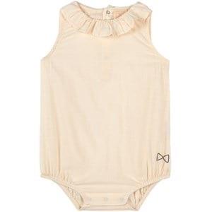 Mini Sibling Frill Baby Body Natural 6-12 Months
