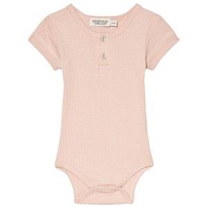 MarMar Copenhagen Rib Baby Body Pink 0-2 months/56cm
