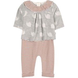 Absorba Striped One-Piece Brown 1 month