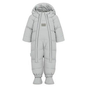 MarMar Copenhagen Olbert Baby Snowsuit Chalk Grey 2 Months