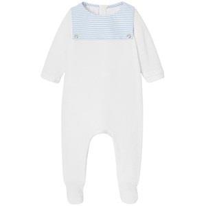 Jacadi Footed Baby Body White 12 Months