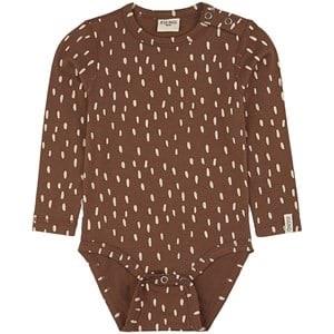 Kuling Dotted Baby Body Brown 50/56 cm