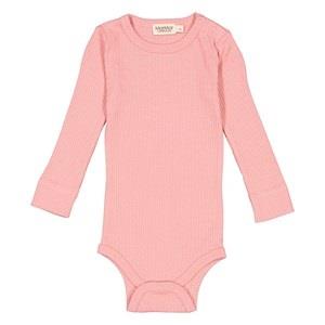 MarMar Copenhagen Ribbed Baby Body Pink Delight 1 year / 80 cm