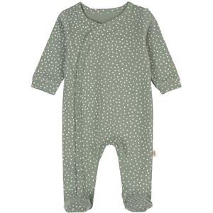 Buddy & Hope Tim GOTS Dotted Footed Baby Body Green 74/80 cm