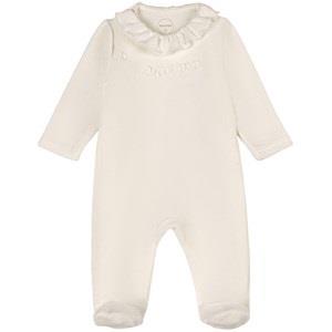 Absorba Footed Baby Body With Ruffle Collar Cream 3 Months