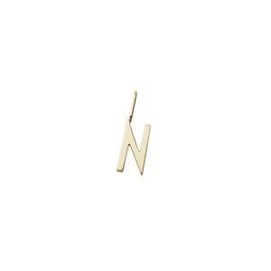 Design Letters Gold Letter Charm 10 mm - N One Size