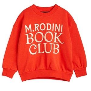 Mini Rodini Embroidered Sweatshirt Red 104/110 cm