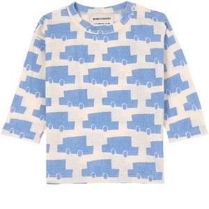 Bobo Choses Cars all over Printed T-Shirt Blue 18-24 Months