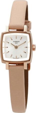 Tissot Naisten kello T058.109.36.031.00 T-Lady Hopea/Nahka