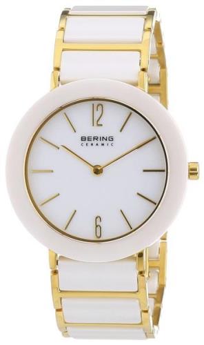Bering Naisten kello 11435-759 Ceramic Valkoinen/Kullansävytetty