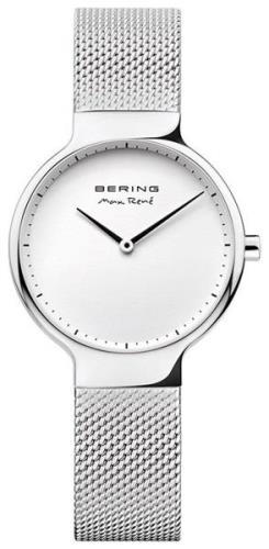 Bering Naisten kello 15531-004 Max Rene Valkoinen/Teräs Ø31 mm