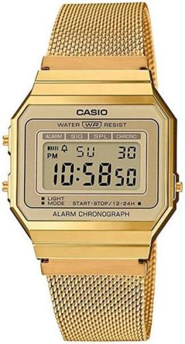 Casio Miesten kello A700WEMG-9AEF Collection LCD/Kullansävytetty