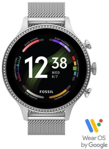 Fossil Naisten kello FTW6083 Gen 6 Monivärinen/Teräs Ø41 mm