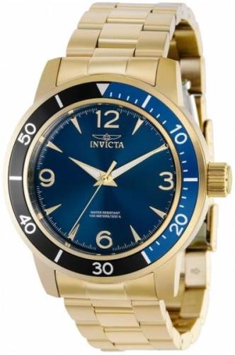 Invicta Miesten kello 38521 Specialty Sininen/Kullansävytetty teräs