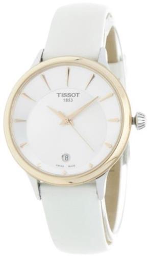 Tissot Naisten kello T133.210.26.031.00 T-Lady Hopea/Nahka Ø33.17 mm