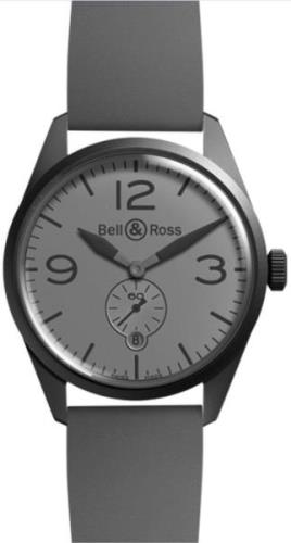 Bell & Ross Miesten kello BRV123-COMMANDO BR 123 Harmaa/Kumi Ø41