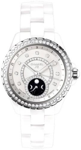 Chanel Naisten kello H3405 J12 Valkoinen/Keraaminen Ø38 mm
