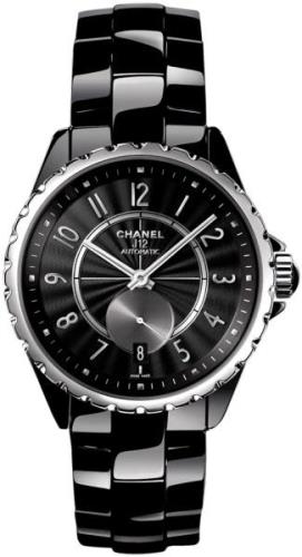 Chanel Naisten kello H3836 J12 Musta/Keraaminen Ø36.5 mm
