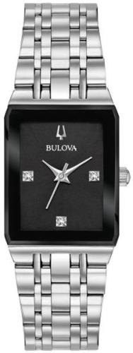 Bulova Naisten kello 96P202 Musta/Teräs