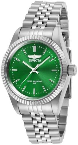 Invicta Naisten kello 29397 Specialty Vihreä/Teräs Ø36 mm