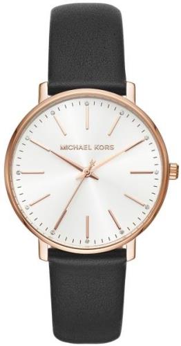 Michael Kors Naisten kello MK2834 Pyper Valkoinen/Nahka Ø38 mm