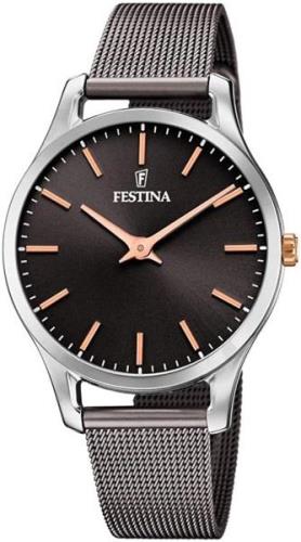 Festina Naisten kello F20506-3 Musta/Teräs Ø34 mm