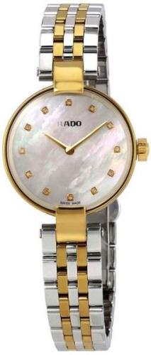 Rado Naisten kello R22887929 Coupole Valkoinen/Kullansävytetty