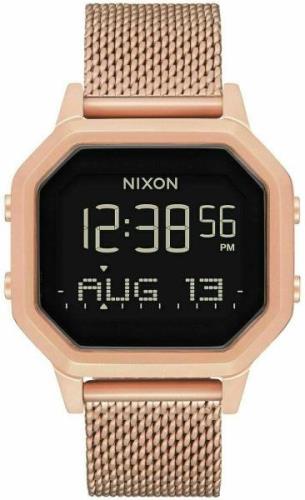 Nixon Naisten kello A1272897-00 LCD/Punakultasävyinen