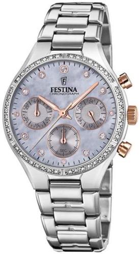 Festina Naisten kello F20401-3 Harmaa/Teräs Ø36 mm