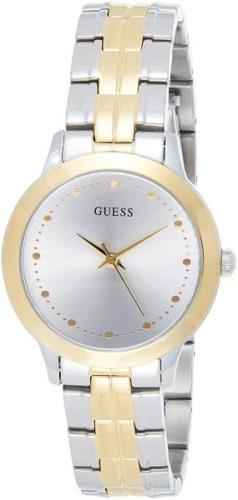 Guess Naisten kello W0989L8 Hopea/Kullansävytetty teräs Ø30 mm