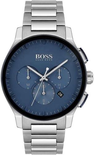 Hugo Boss Miesten kello 1513763 Sininen/Teräs Ø44 mm