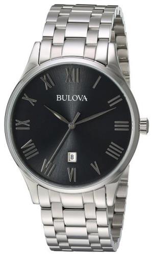 Bulova Miesten kello 96B261 Bracelet Harmaa/Teräs Ø40 mm