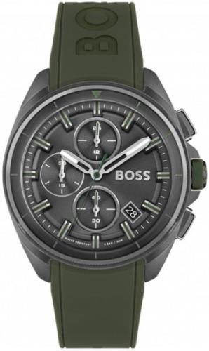 Hugo Boss Miesten kello 1513952 Volane Harmaa/Kumi Ø44 mm