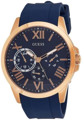 Guess Miesten kello GW0012G3 Sininen/Kumi Ø46 mm