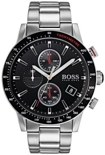 Hugo Boss Miesten kello 1513509 Rafale Musta/Teräs Ø45 mm