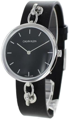 Calvin Klein Naisten kello KBM231C1 Musta/Teräs Ø34 mm