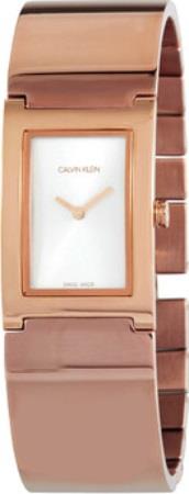 Calvin Klein Naisten kello K9C2N616 Hopea/Punakultasävyinen
