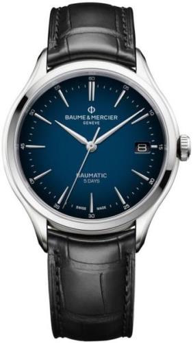 Baume & Mercier Miesten kello M0A10467 Clifton Sininen/Teräs