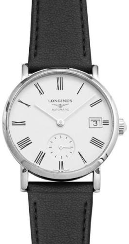 Longines Naisten kello L4.312.4.11.0 Elegant Valkoinen/Nahka Ø34.5 mm