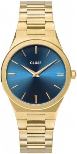 Cluse Naisten kello CW0101210005 Sininen/Kullansävytetty teräs Ø33